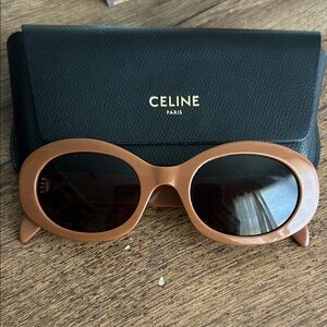 Celine Women's Tan Sunglasses